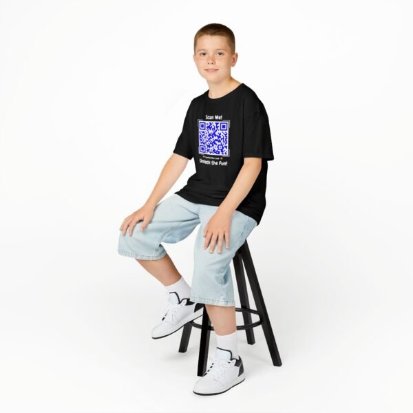 Copy of Kids Robot Tee White Front & Back - Image 3